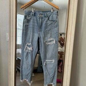 American eagle mom jeans